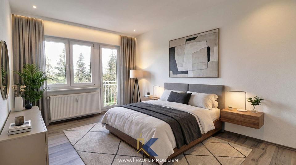 Thumbnail-Ihr neues Wohlfühl-Zuhause – Lichtdurchflutete 3-Zimmer-Wohnung mit Balkon!