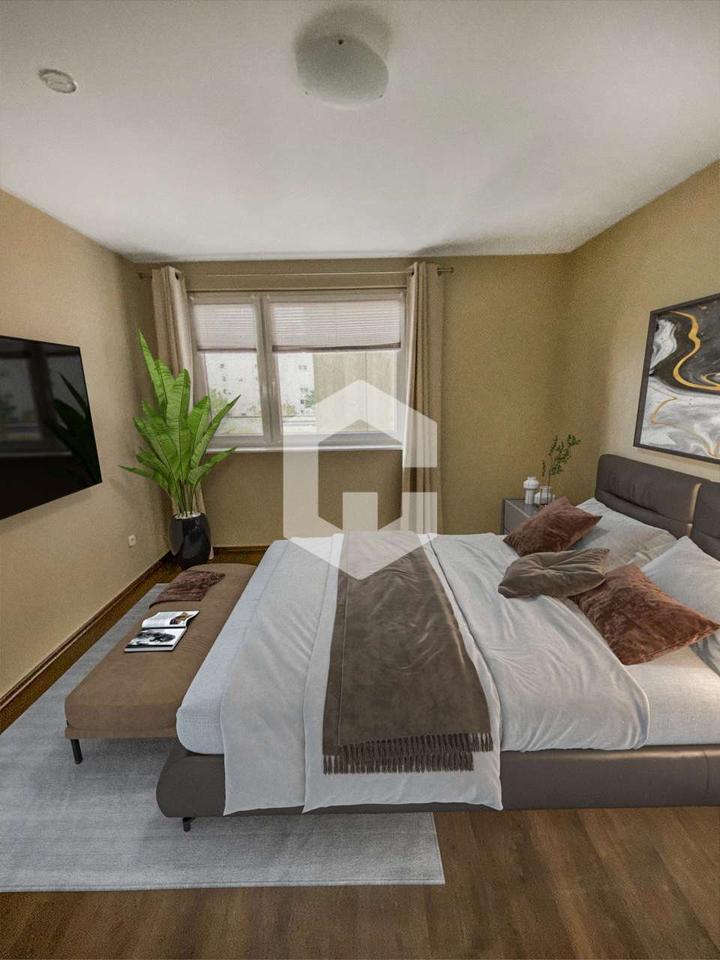 Thumbnail-Voll möbliert - Gemütliche 2 Zimmer Wohnung mit Einbauküche in Frankfurt-Sachsenhausen