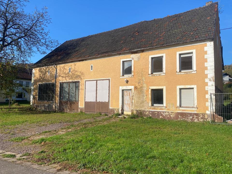 Thumbnail-Bauernhaus mit großem Grundstück - zentral -Wadern-Büschfeld