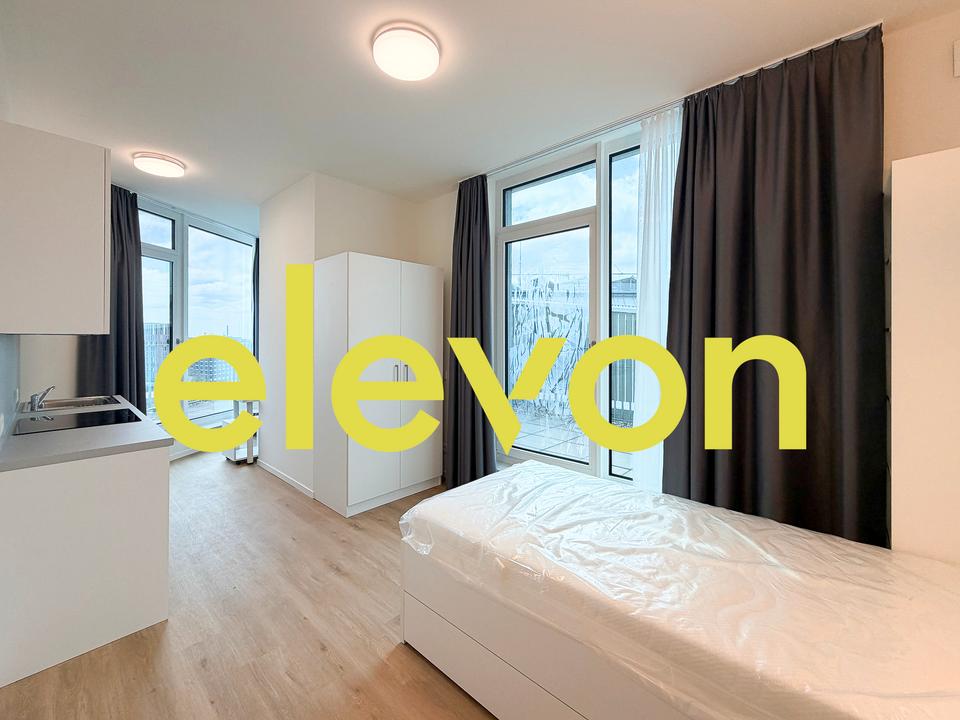 Thumbnail-Voll möbliert und in bester Lage - Stilvoll eingerichtetes 1-Zimmer-Apartment im elevon!