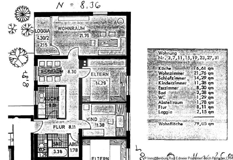 Thumbnail-Schöne 3,5 Zimmer Wohnung mit EBK und Balkon