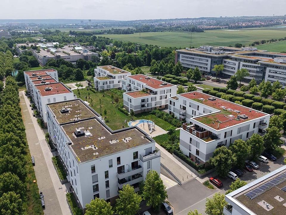 Thumbnail-Großzügige 2-Zimmer-Wohnung mit Einbauküche | Terrasse | Tiefgarage | Aufzug | Smart-Home