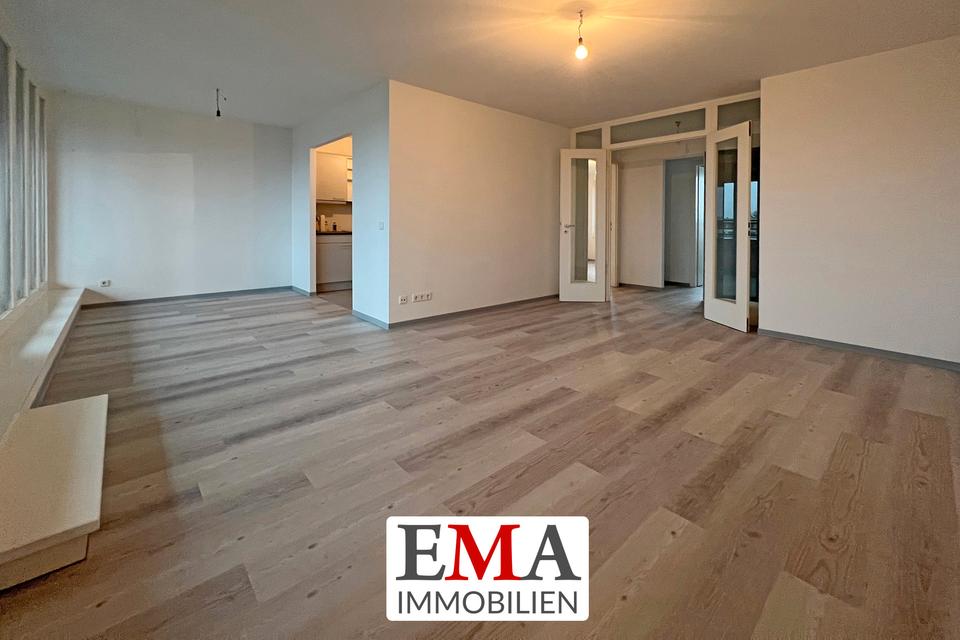 Thumbnail-Vermietung einer Zwei-Zimmer-Dachgeschosswohnung mit Loggia und Südbalkon