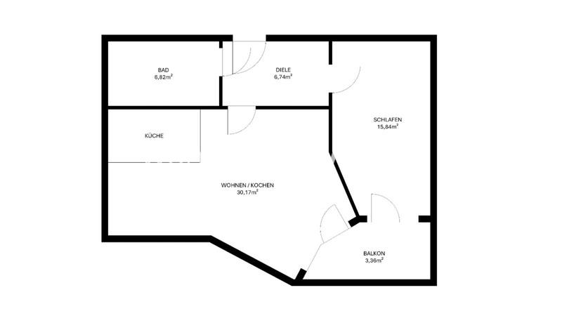 Thumbnail-Wohnungsswap - 2 Zimmer, 65 m² - Lenggrieser Straße, Sendling, München