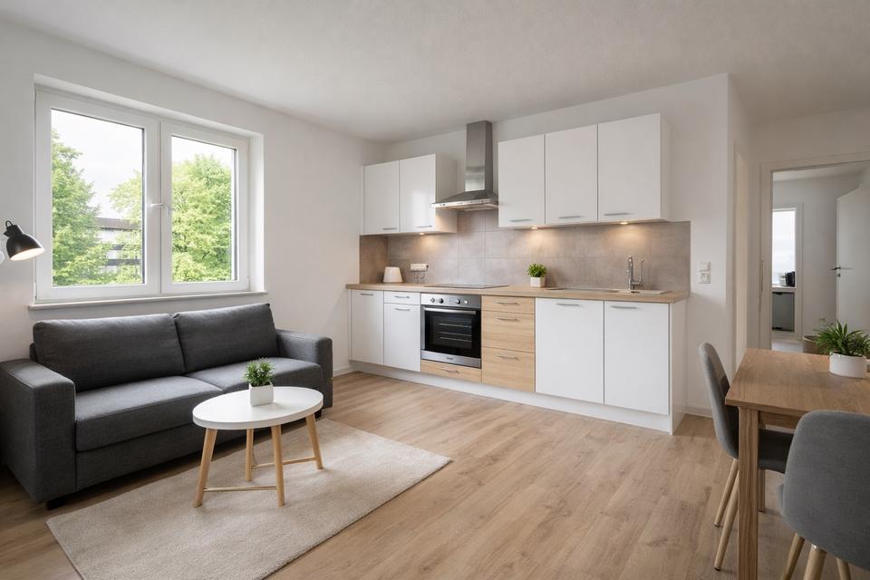 Thumbnail-Kernsanierte 2-Zimmer-Erdgeschosswohnung in Goßfelden