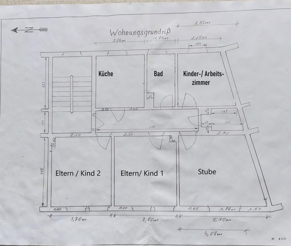Thumbnail-Gemütliche 4- Zimmer Wohnung