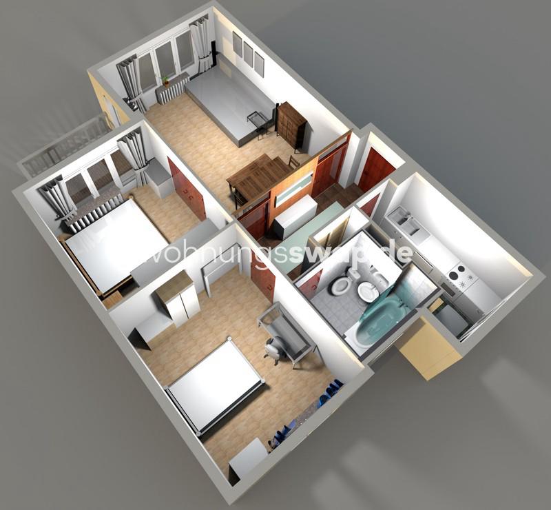 Thumbnail-Wohnungsswap - 3 Zimmer, 71 m² - Richnowstraße, Tempelhof, Berlin