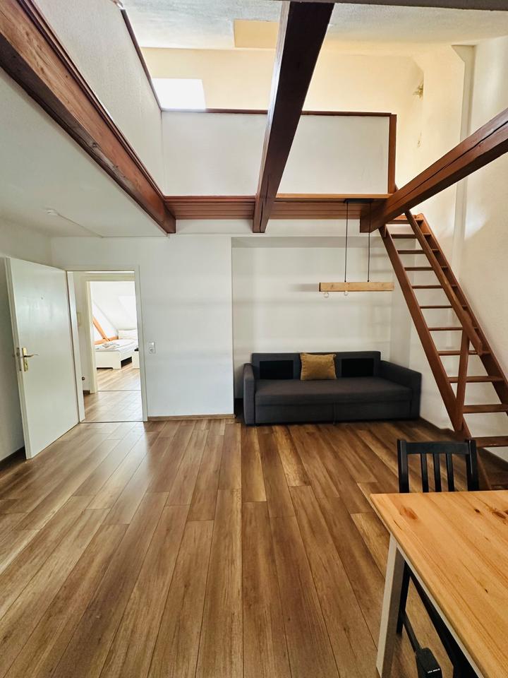 Thumbnail-Möblierte 3-Zimmer Wohnung + Dachspitze.