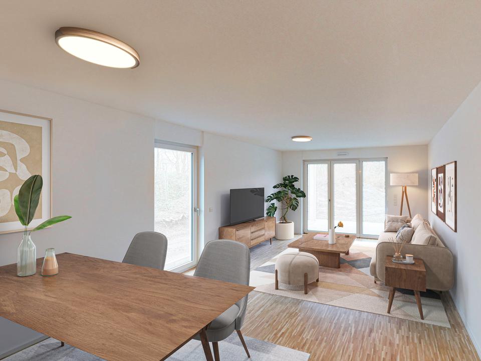 Thumbnail-Einziehen und Wohlfühlen: 2-Zimmer-Wohnung mit EBK und Balkon