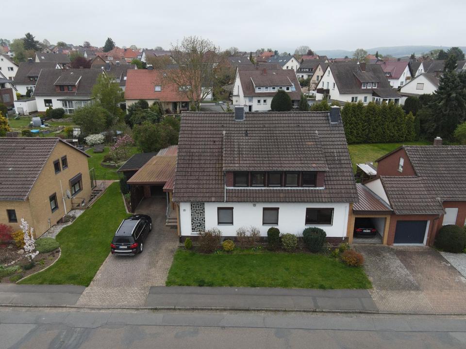 Thumbnail-Wohnung in Duderstadt mit Garten, überdachter Terrasse und Garage