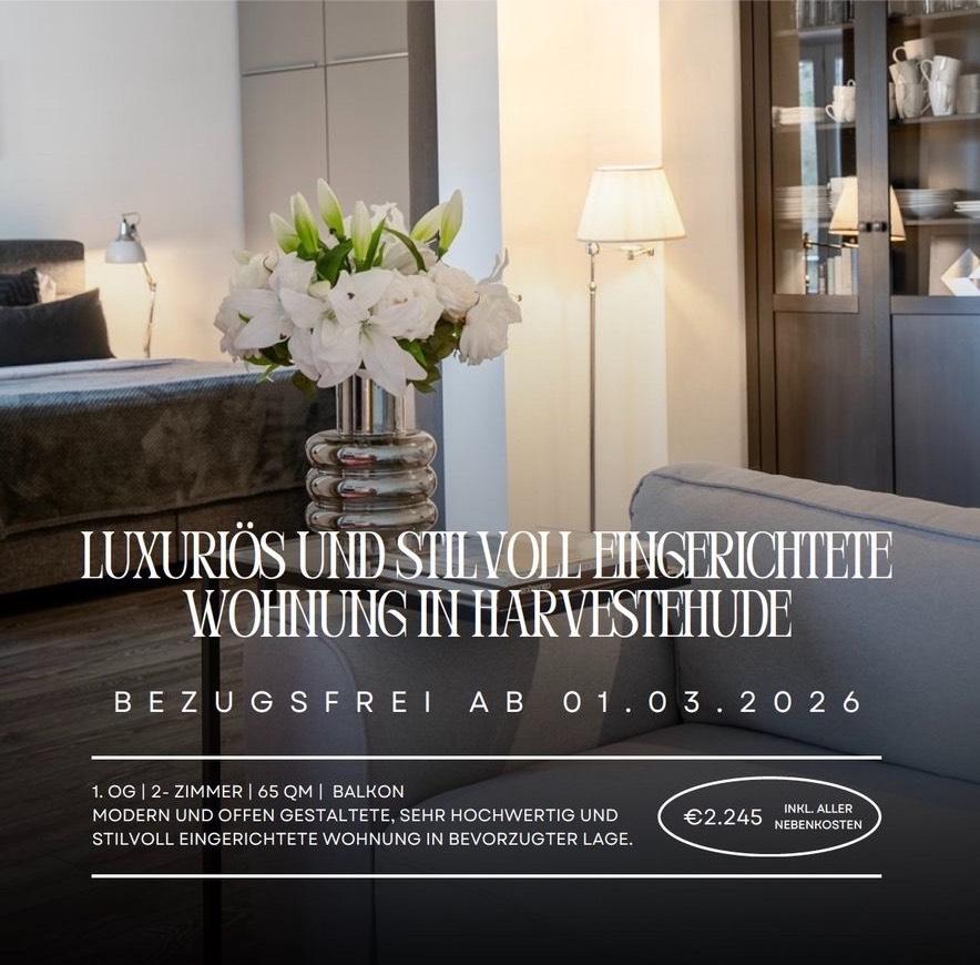 Thumbnail-STILVOLL EINGERICHTETE WOHNUNG IN HARVESTEHUDE