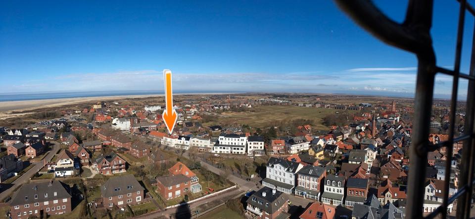 Thumbnail-Helles, modernes Einraumapartment auf Borkum zu verkaufen