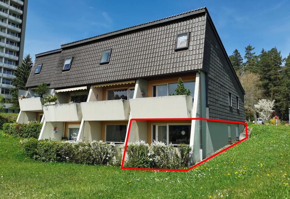 Thumbnail-Exklusive 2 Zimmer EG Wohnung mit Balkon und EBK in Freudenstadt