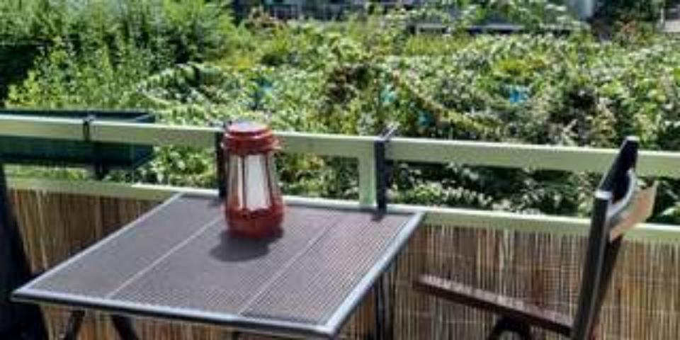 Thumbnail-kleine, ruhige, möblierte 2-Zimmer-Wohnung, Balkon, Pool, Küche