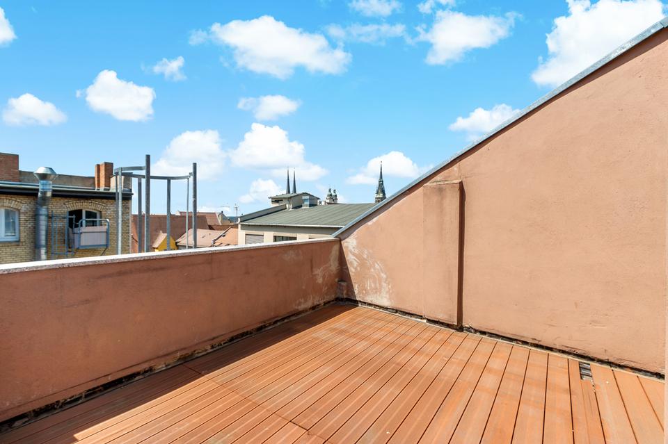 Thumbnail-Charmante Dachgeschosswohnung mit Dachterrasse in der Sternstraße!