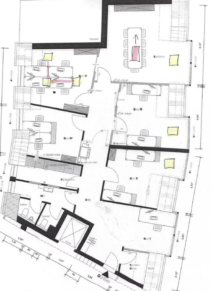 Thumbnail-Helle und flexible Büro-Gewerbefläche mit 130 m² im 2.OG