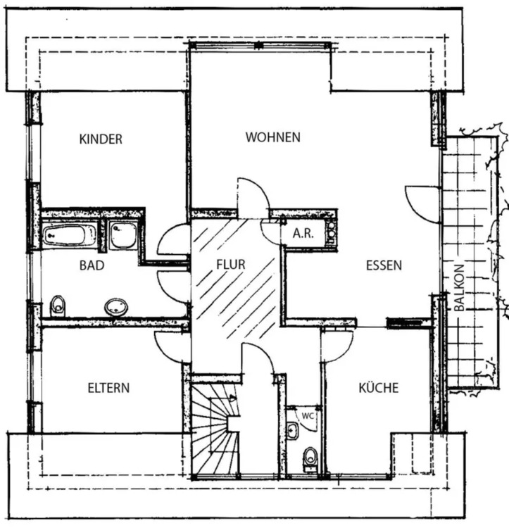 Thumbnail-Großzügige 3ZKB mit Balkon und Stellplatz in Spenge