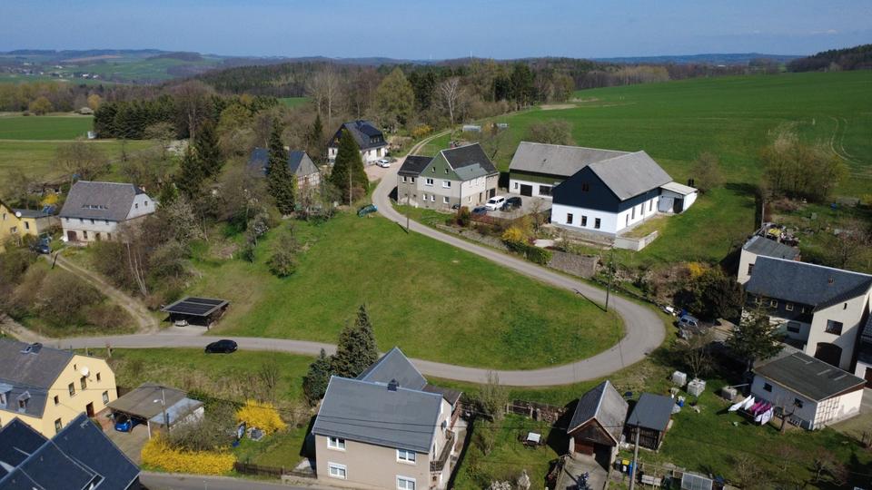 Thumbnail-Dreiseitenhof Nähe Zwickau mit 13600qm Grundstück Bauernhof Haus