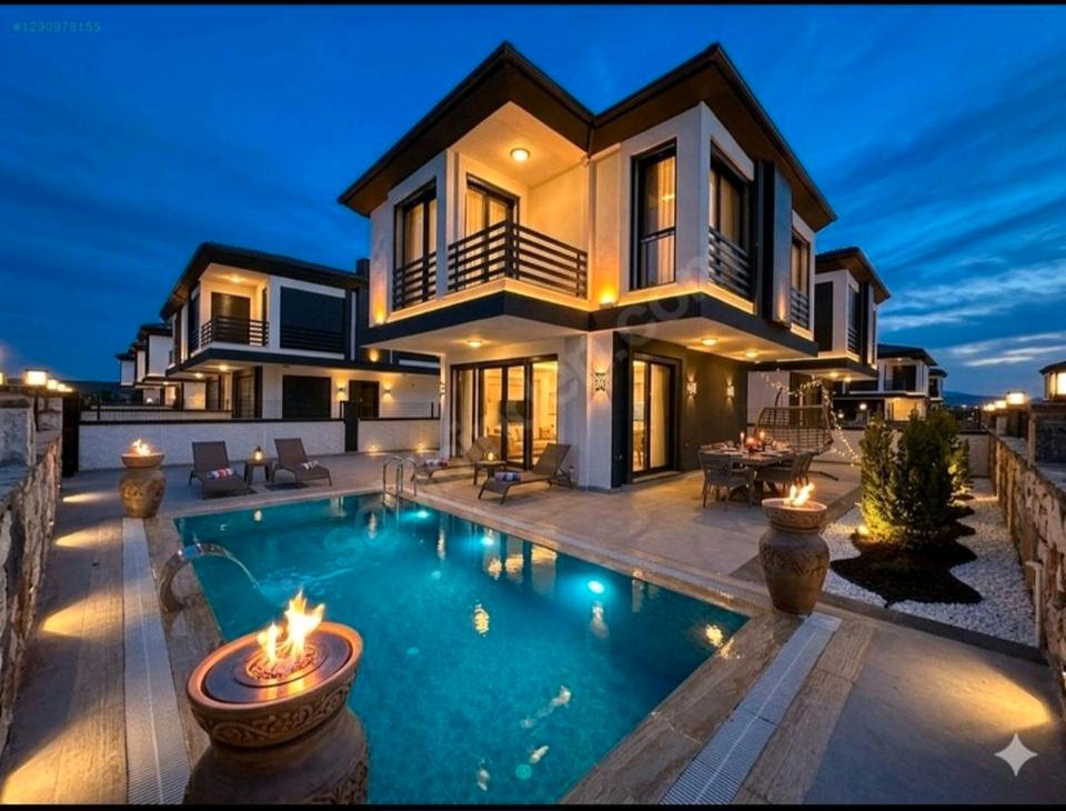 Thumbnail-LUXUSVILLA ZU VERKAUFEN, MÖBEL, IN DIDIM, ALS GESCHENK.