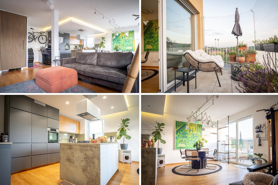 Thumbnail-▶ Provisionsfreie 3-Zi. Wohnung Biebertal - 102 m² Südbalkon 2 TG