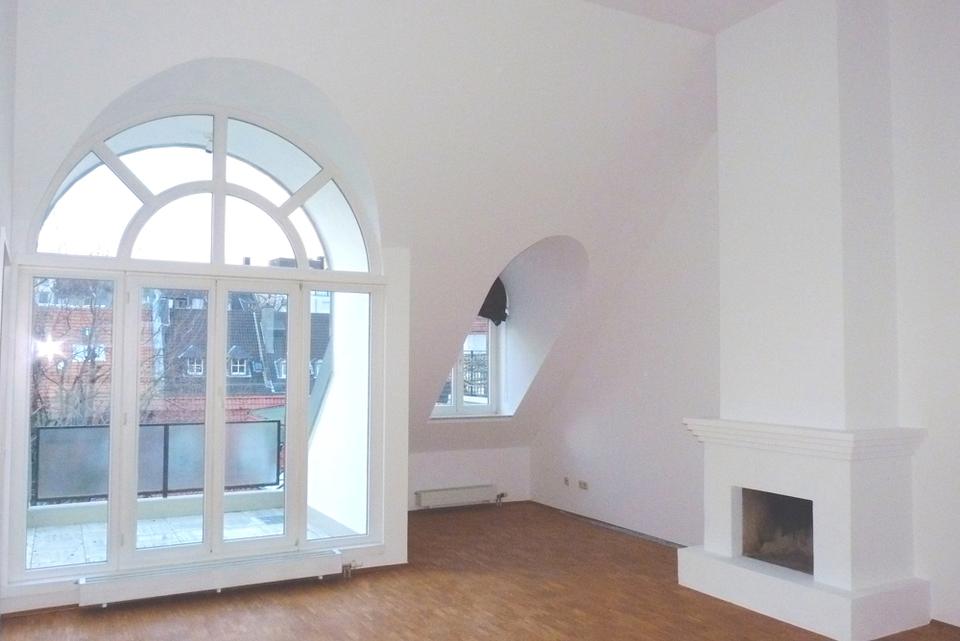 Thumbnail-CARLSTADT, EXKLUSIVE 2 ZI.-WHG., AUFZUG, EBK, GÄSTE-WC, DUSCHBAD, KAMIN, EINBAUSCHRÄNKE + LOGGIA !