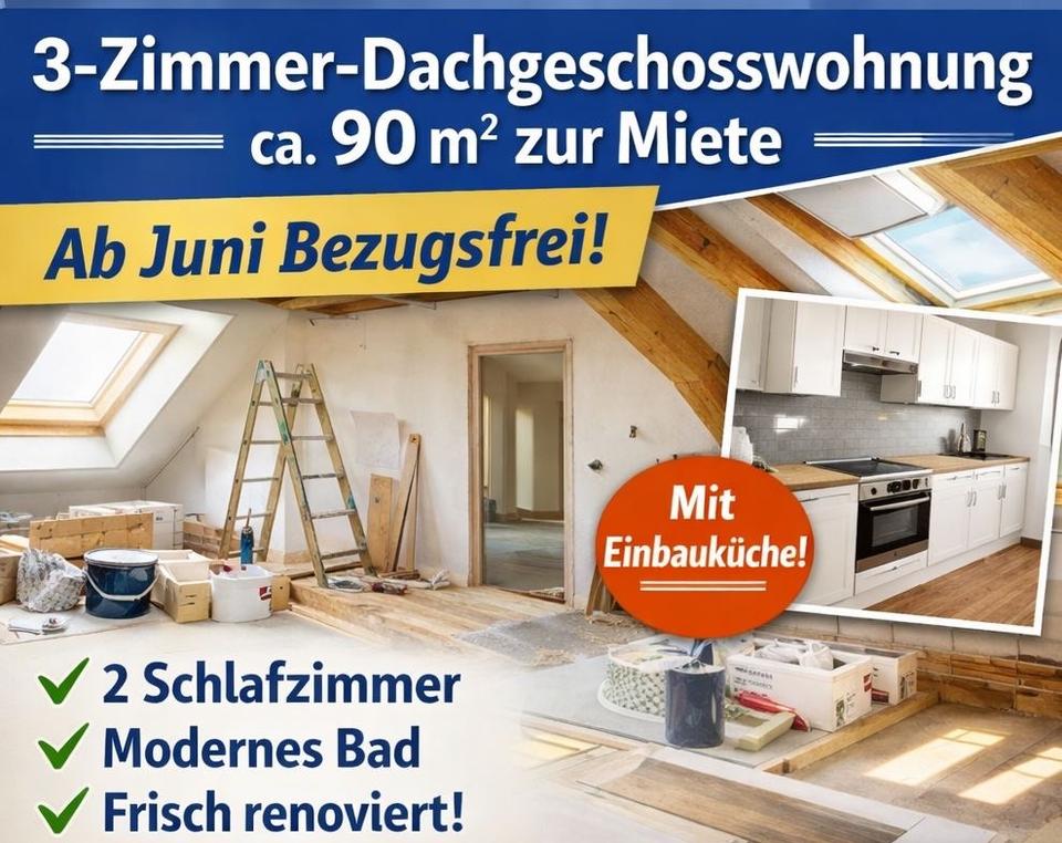 Thumbnail-Helle 3 Zimmer Wohnung mit Einbauküche in Schortens Heidmühle