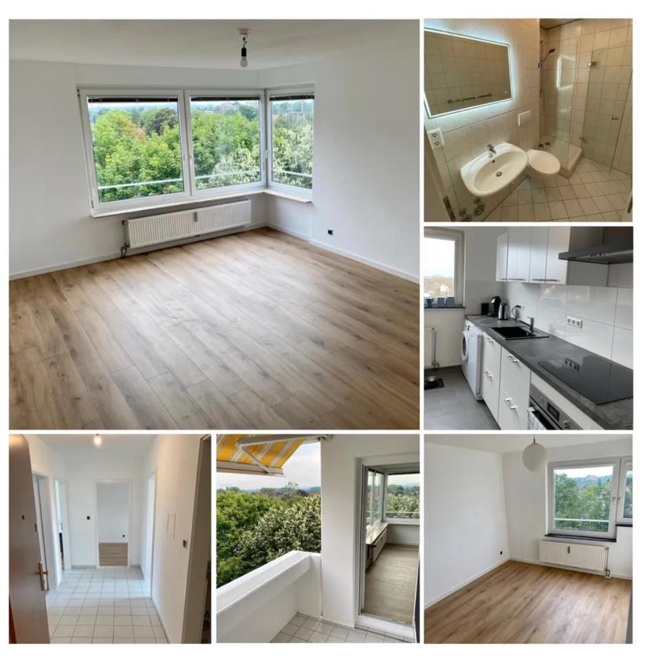 Thumbnail-Moderne drei Zimmer Wohnung mit EBK