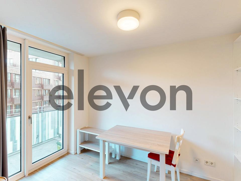 Thumbnail-Voll möbliert und in bester Lage - Stilvoll eingerichtetes 1-Zimmer-Apartment im elevon!