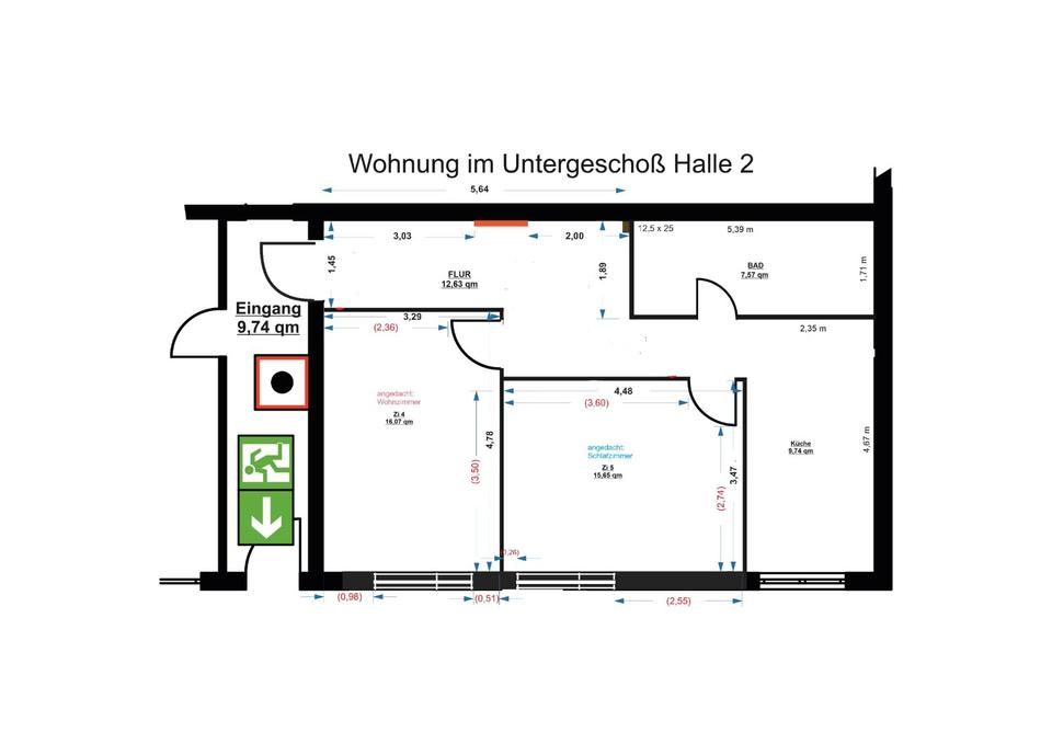 Thumbnail-Wohnung, möbliert