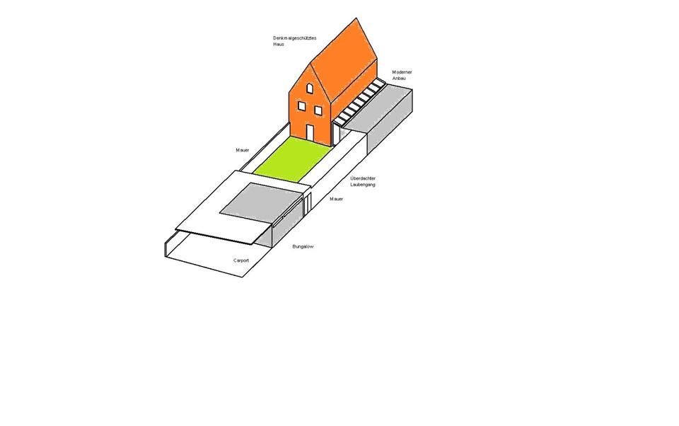 Thumbnail-Historisches Haus und moderner Bungalow im Zentrum von Landsberg