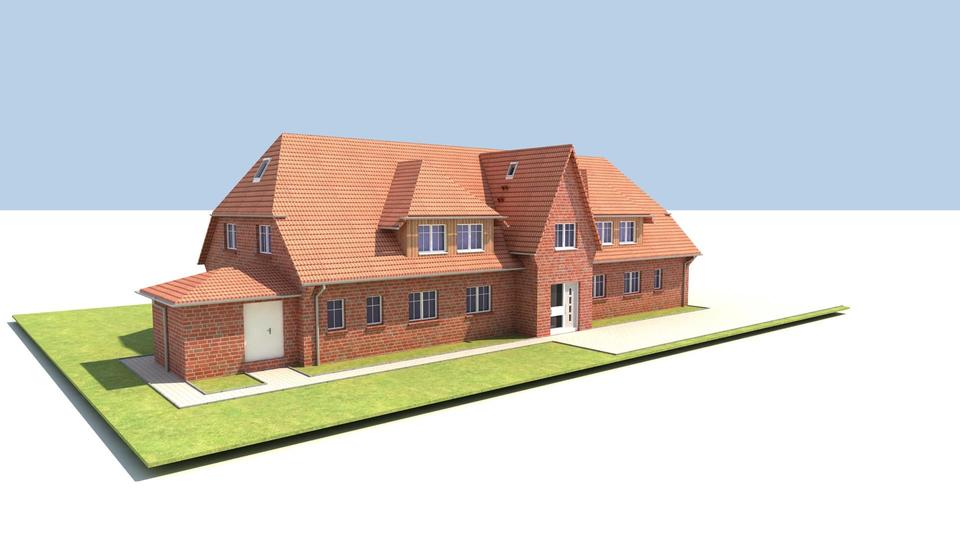 Thumbnail-Vom Eigentümer Neubau ohne Courtage 3 Zimmer 87,7qm, Terrasse, Gartenteil + Nutzfläche, Brackel