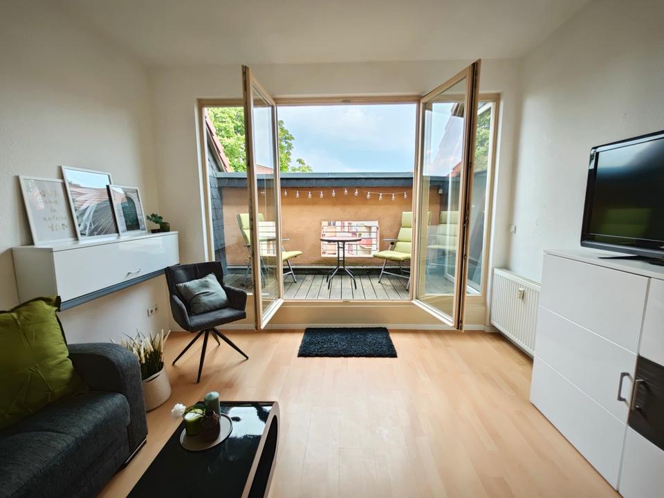 Thumbnail-Möblierte Wohnung 3-Zimmer Wohnung Zentrale Lage mit Loggia