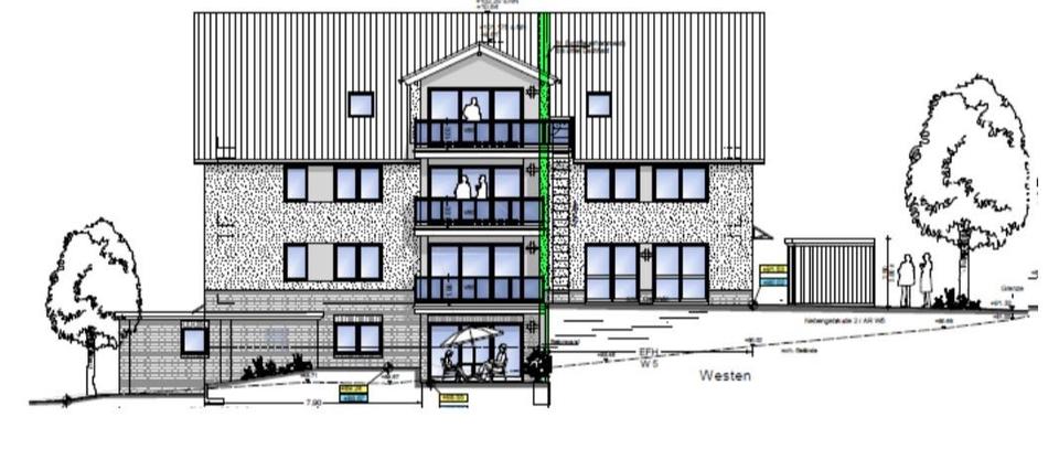 Thumbnail-Neubauwohnung 1.OG - 62,3 m2 mit Balkon in Mettingen ab Juni 2026