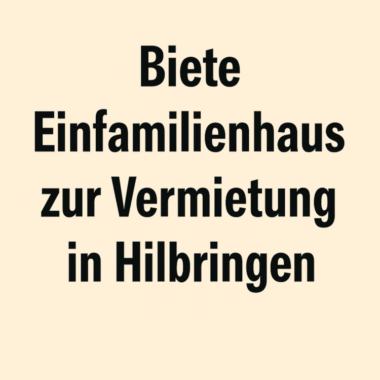 Thumbnail-Haus mit Garten und Garage in Hilbringen zu vermieten