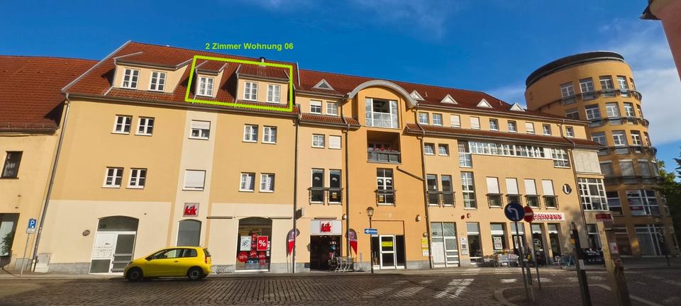 Thumbnail-Ruhige 2 Zimmer Wohnung Zentrum Torgau, Fahrstuhl, Tiefgarage