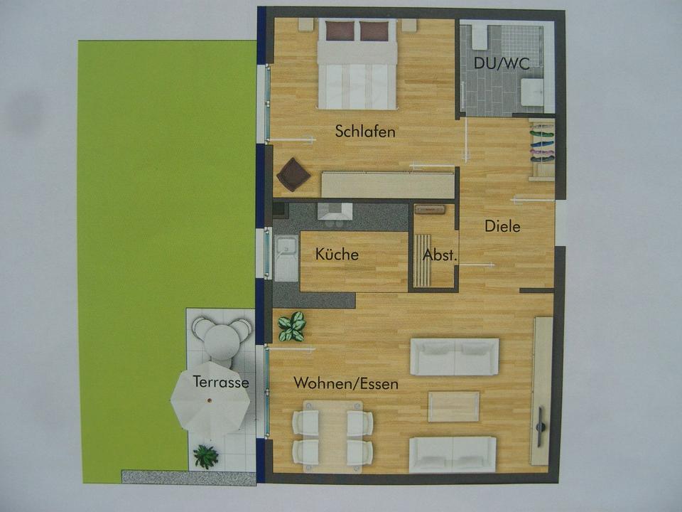Thumbnail-2 Zimmer EG Wohnung in Wendlingen