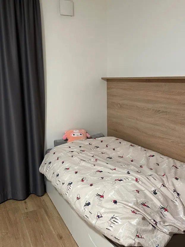 Thumbnail-Modern möbliertes 1-Zimmer-Studio im Neubau mit Balkon St. Georg