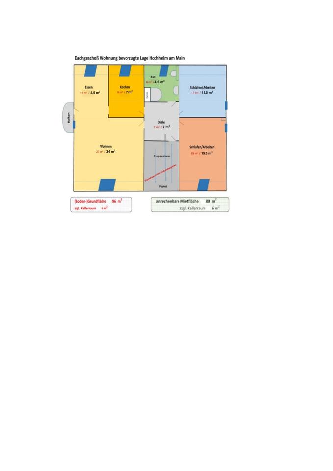 Thumbnail-Helle Wohnung in bevorzugter Lage