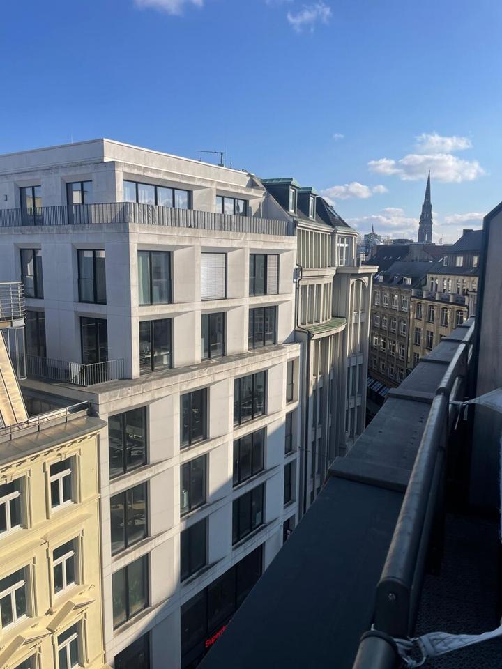 Thumbnail-Nur schriftliche Anfragen: cooles City-Apartment - hell - mittendrin - Gänsemarkt - Jungfernstieg - Dachterrasse - Whg. 3