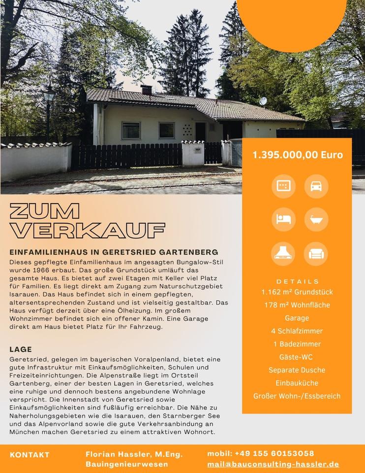 Thumbnail-Einfamilienhaus in Geretsried Gartenberg