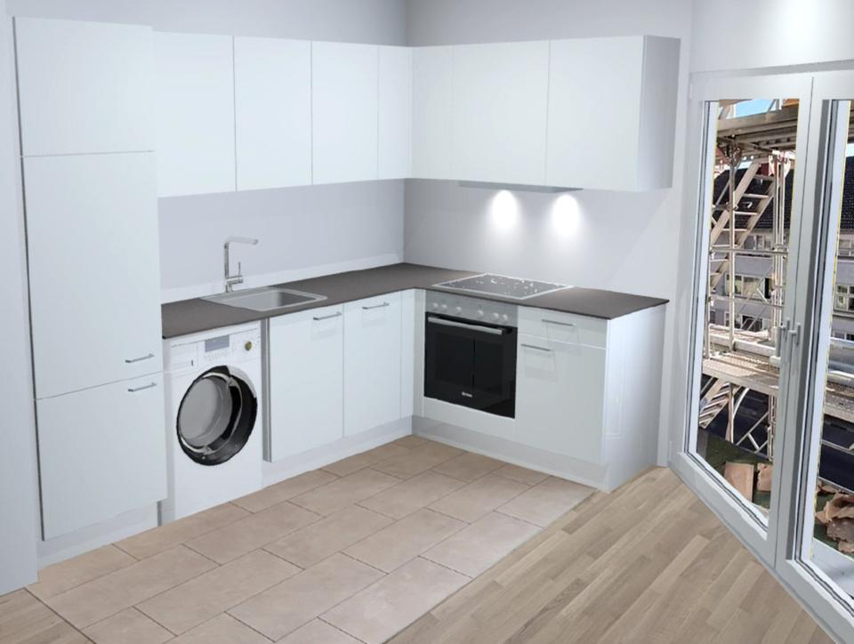 Thumbnail-Möblierte Wohnung zur Miete in Singen Neubau Erstbezug 3 Zi. TG