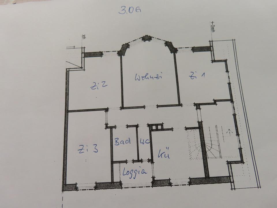 Thumbnail-4-Zimmer-Wohnung (Altbau komplett renoviert)