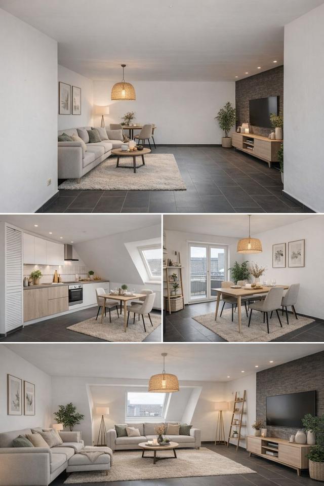 Thumbnail-Schöne 75m² große Dachgeschoss Wohnung in Duissern ZENTRAL