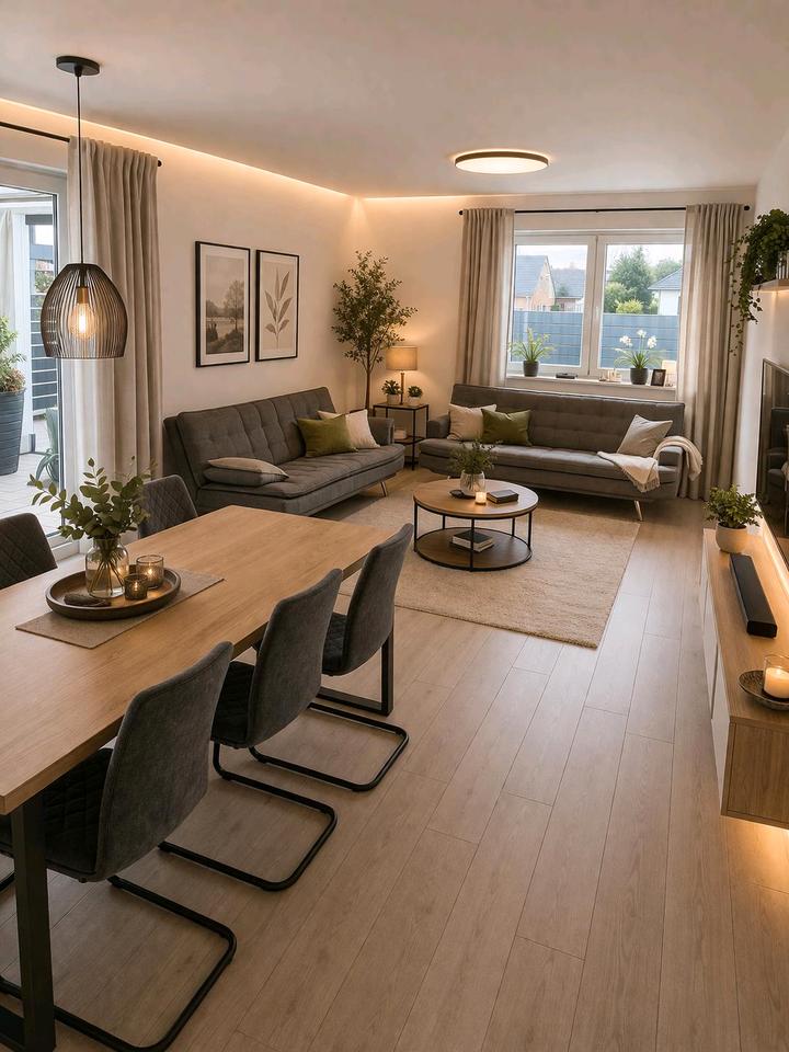 Thumbnail-Doppelhaushälfte mit Terrasse & Wärmepumpe in Preußisch