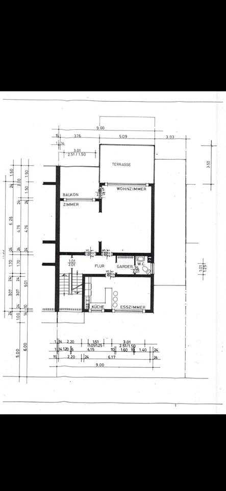 Thumbnail-Fünf Zimmerwohnung, circa 160 m² im Dreifamilienhaus Maisonette
