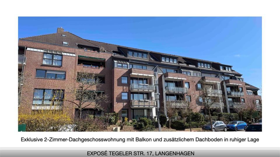 Thumbnail-Prov.-freie, Exklusive DG-Wohnung mit EBK, Balkon & TG-Stellp.