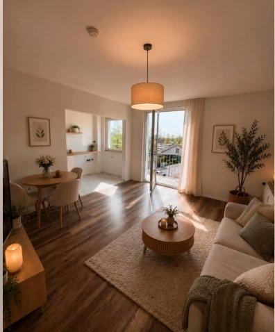 Thumbnail-Attraktive, offene Wohnung mit großzügigem Wohnbereich und Balkon