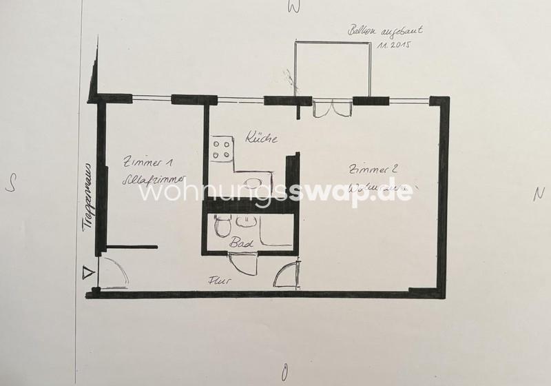 Thumbnail-Wohnungsswap - 2 Zimmer, 48 m² - Brunhildstraße, Schöneberg, Berlin