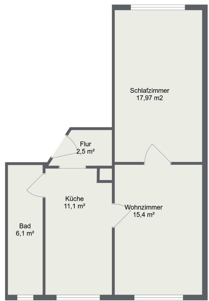 Thumbnail-2-Zimmer-Wg. nach umfassender Renovierung in Freiberg