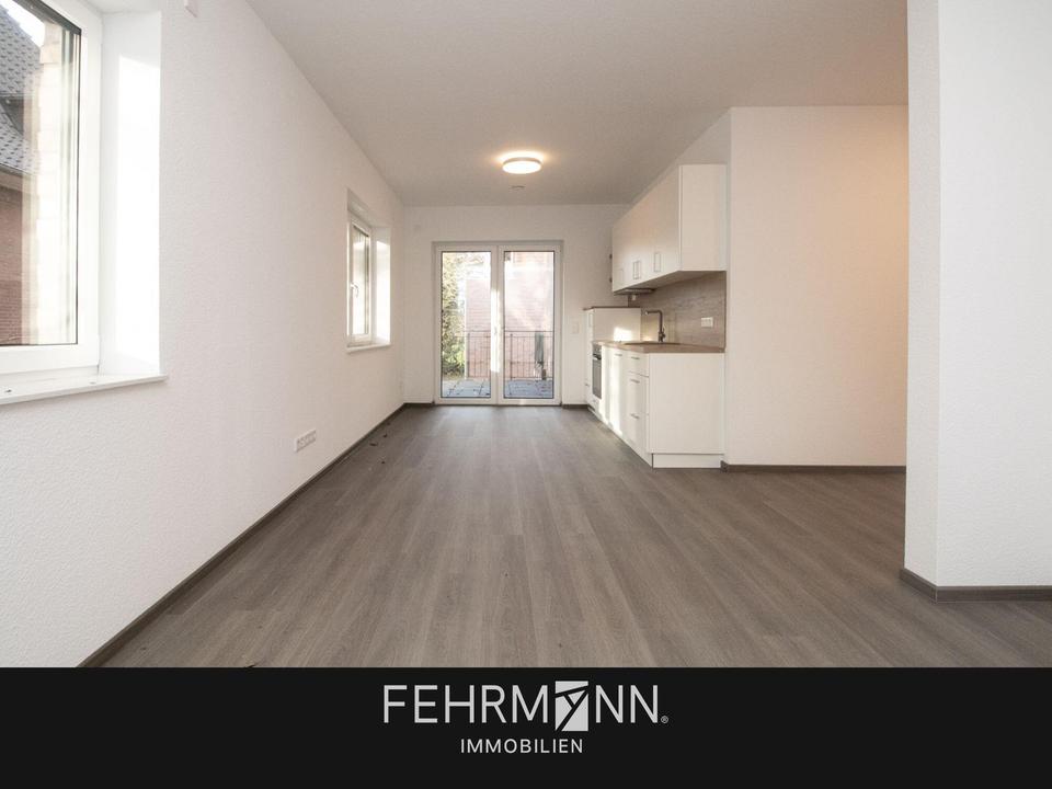Thumbnail-Stilvolle Neubau-Wohnung in Lathen: 2 Zimmer im Obergeschoss mit Balkon – zur Miete!